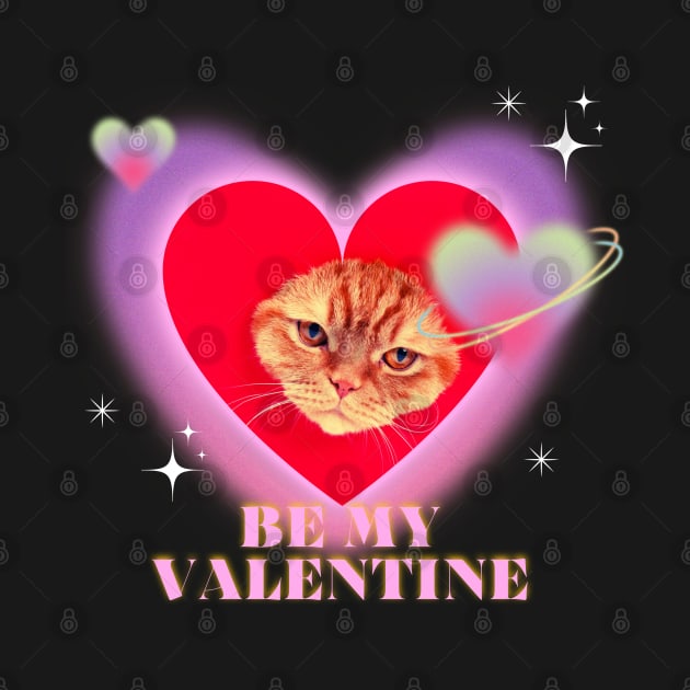 Be my Valentine Cat - Ugly Shirt Collection by Yelda