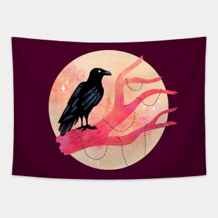 Raven Moon Tapestry