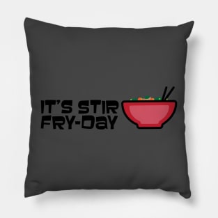 Stir Fry Day Pillow