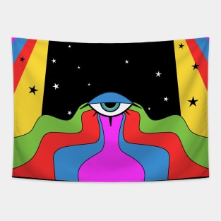 Psychedelic Eye Tapestry