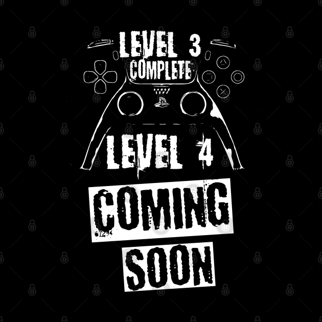 Level 3 Complete, white theme by Nana On Here