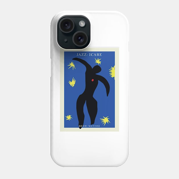 Henri Matisse - Jazz Series: Icarus #35 Phone Case by GoodMoreInc