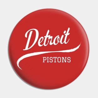 Pistons Retro Pin