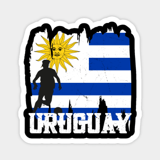 Uruguay Flag Soccer Football Team 2022 Magnet