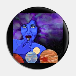 Cosmic Deity Pin