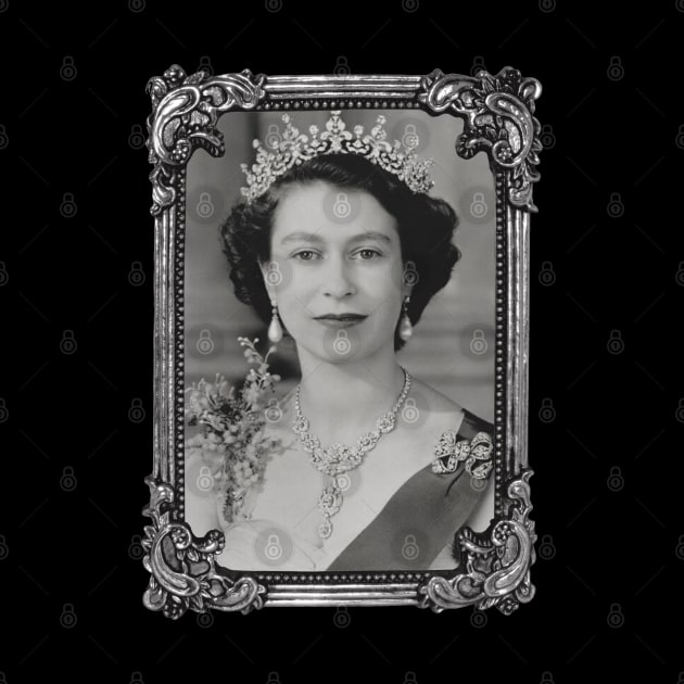 Vintage Queen Elizabeth II by Distant War