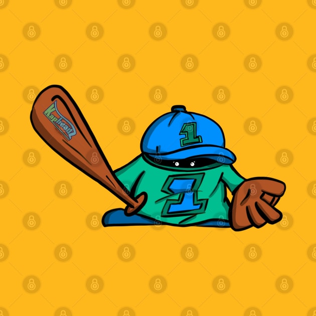 Kapheads™ Baseball by skrbly