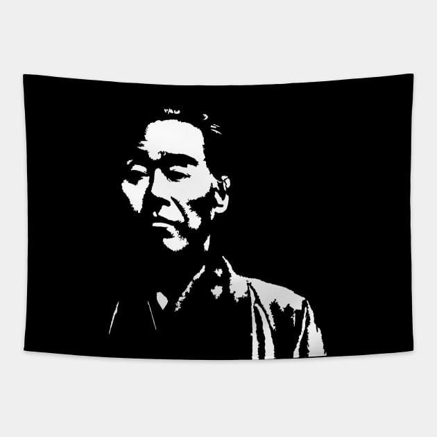 Yukichi Fukuzawa 22B Yukichi Fukuzawa (福澤 諭吉) ふくざわ ゆきち  Japanese author, one of the founders of modern Japan (He is the guy in 10000 YEN banknotes) Tapestry by FOGSJ