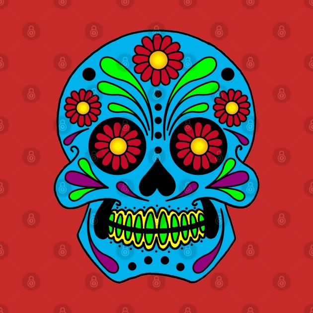 Sugar Skull by OrneryDevilDesign