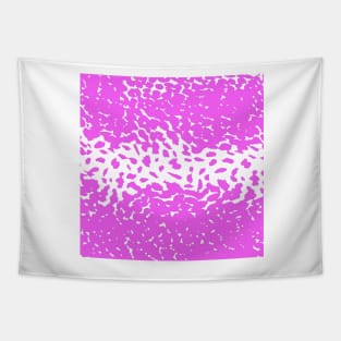 Animal Print Cheetah Pattern Pink and White Tapestry