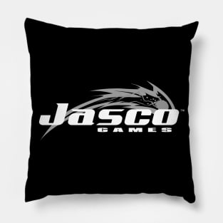 Jasco Games White Logo Pillow