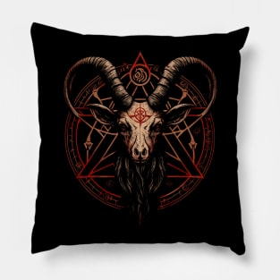 Satanic Goat Baphomet Pillow