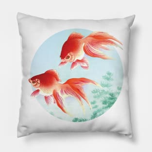 Ukiyo-e Gold Fish Pillow