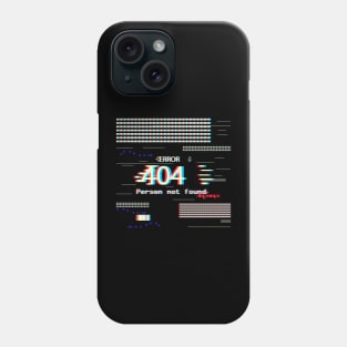 error 404 gaming Phone Case