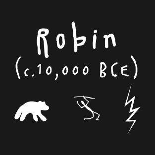 Robin - Ghosts - white T-Shirt