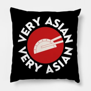 Very Asian - Dumplings and Chopsticks Pillow