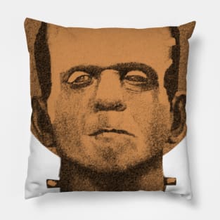 Fearless Frankenstein Day Pillow