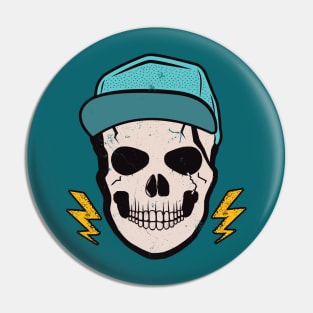 Vintage Skater // Skate or Die Pin