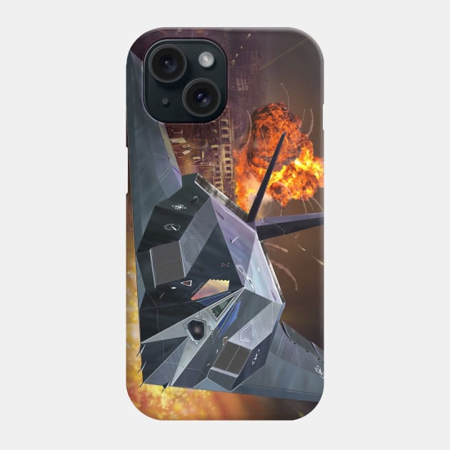 F117 NightHawk Phone Case by Aircraft.Lover