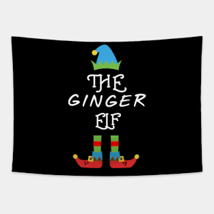 The Ginger Elf Matching Family Group Christmas Party Tapestry