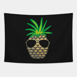 Pineapple Sunglasses Tapestry