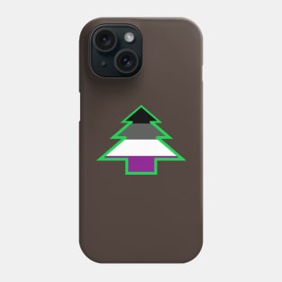 Asexual Pride: Christmas Tree Phone Case