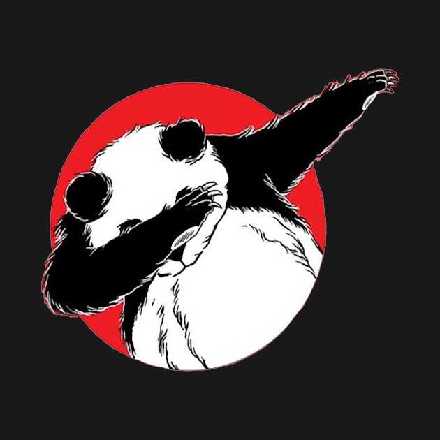 Panda dabbing by FiveCent