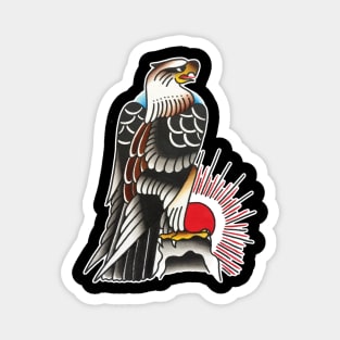 Sunrise Eagle Tattoo Design Magnet