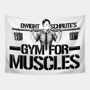 Dwight Schrute’s Gym for Muscles Tapestry