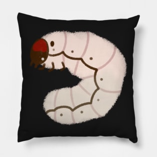 beetle grub Pillow