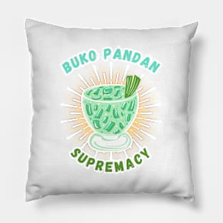 Buko Pandan supremacy filipino food Pillow