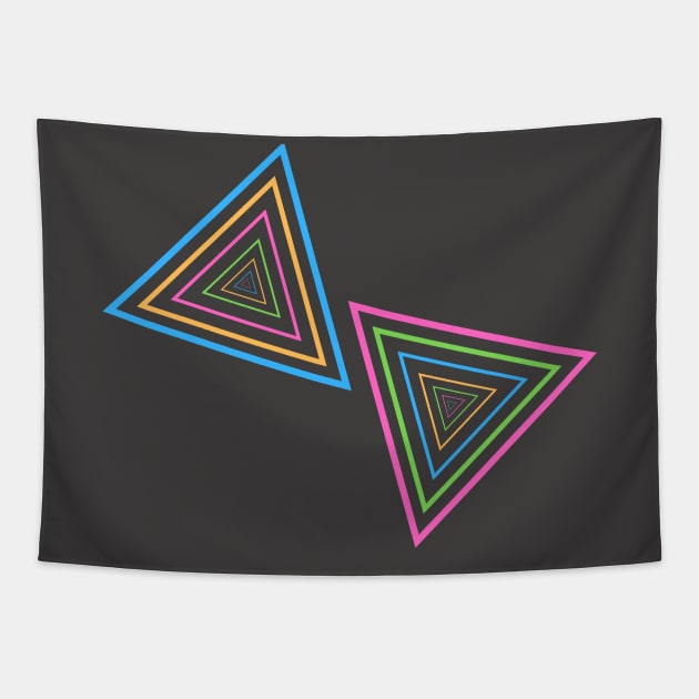 Triangle texture Tapestry by WaltzConer