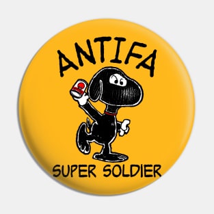 ANTIFA SOUPER SOLDIER Pin