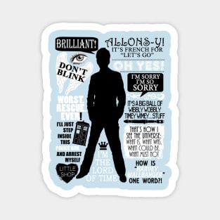 Doctor Who - 10th Doctor Quotes Magnet