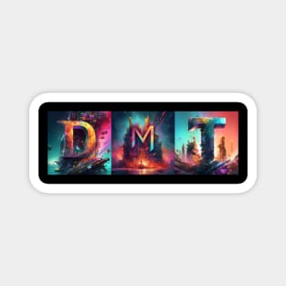 DMT Typography Art Magnet