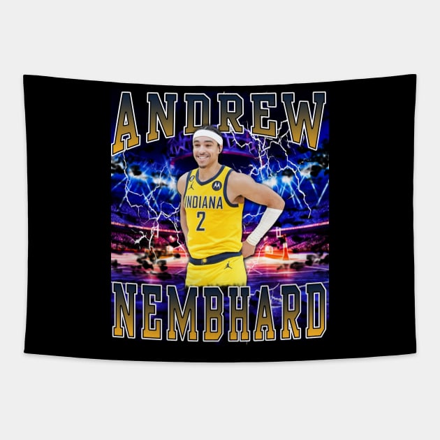 Andrew Nembhard Tapestry by Gojes Art