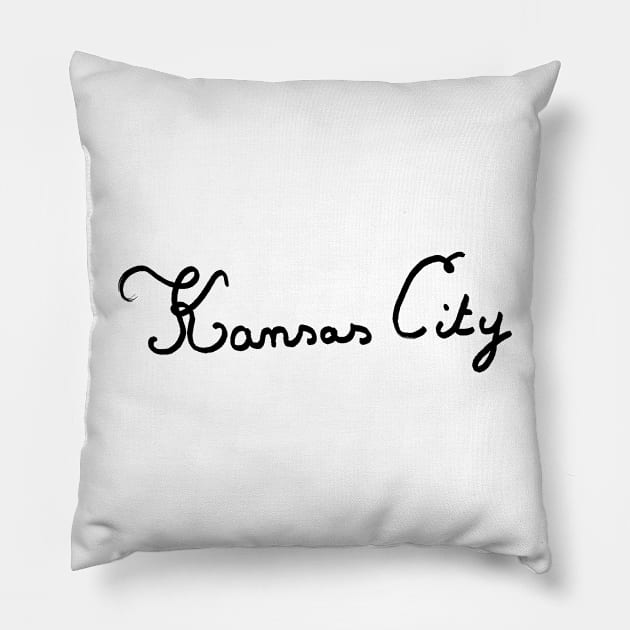 Kansas City Pillow by ghjura