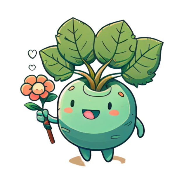 SDV Junimo Inspired Magical Creature by BotanicalWoe