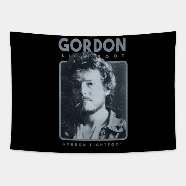 Gordon Lightfoot singer retro Tapestry by Bones Be Homes