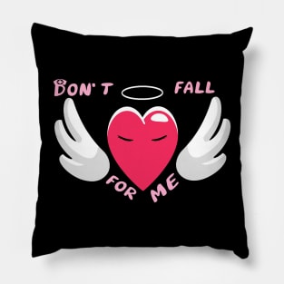 Please Don_t Fall For Me RN PCT CNA Nurse Valentine Costume Pillow