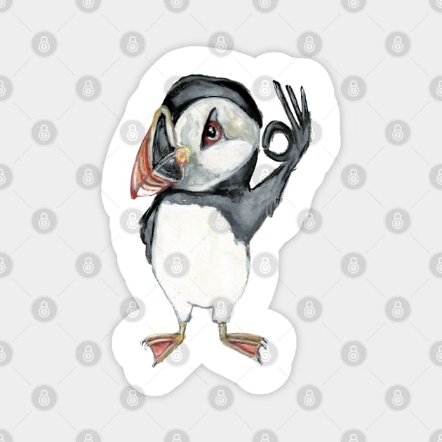 OK Puffin Magnet by msmart