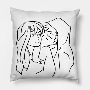 The Cute Couple Pillow