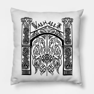 Gates of Valhalla Pillow