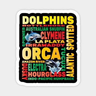 Dolphins Aquarium Hobbyist Ocean Marine Biology Biologist Magnet