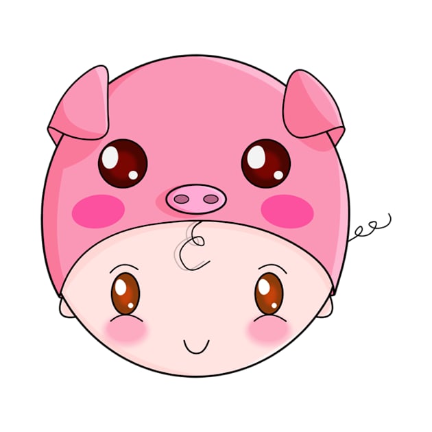 Cute Chubby Pig by CuteCreation