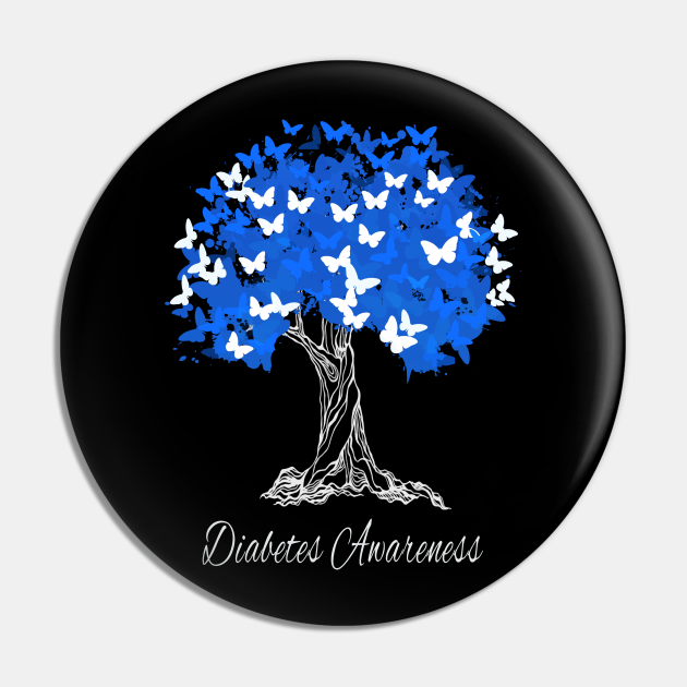 Diabetes Awareness Diabetes Awareness Pin TeePublic
