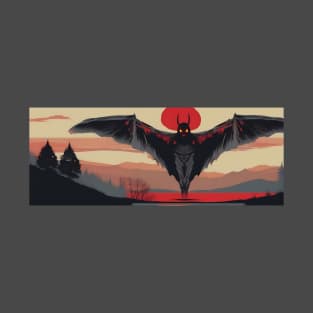 Mothman in the Mountains T-Shirt