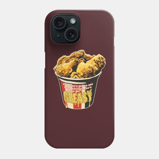 Get Greasy Phone Case by rt-shirts