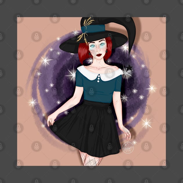 halloween witch by kira4ka93