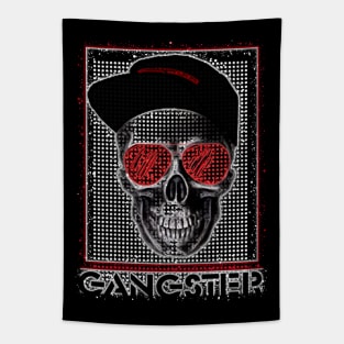 Gangster Skull PopArt Tapestry